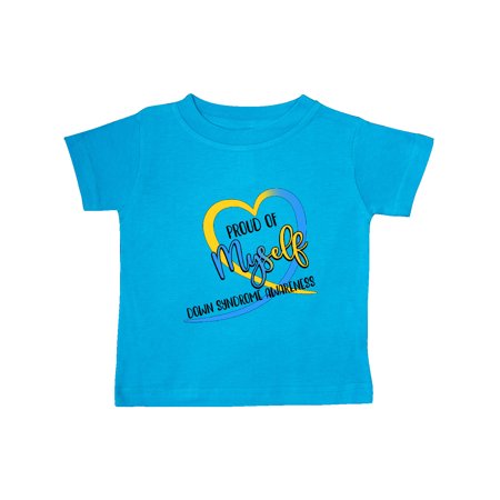 Inktastic Proud of Myself Down Syndrome Awareness Heart Ribbon Gift Baby Boy or Baby Girl T-Shirt
Inktastic Proud of Myself Down Syndrome Awareness Heart Ribbon Gift Baby Boy or Baby Girl T-Shirt