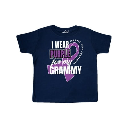 Inktastic Chronic Pain I Wear Purple For My Grammy Gift Toddler Boy or Toddler Girl T-Shirt
Inktastic Chronic Pain I Wear Purple For My Grammy Gift Toddler Boy or Toddler Girl T-Shirt