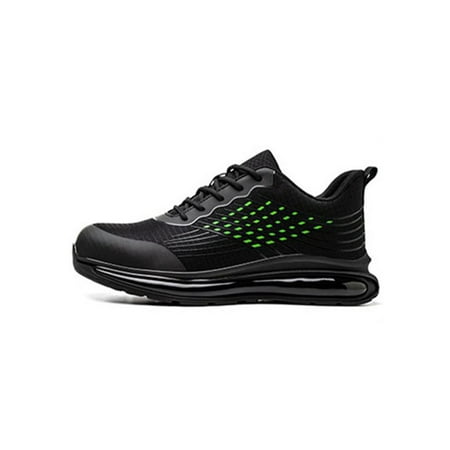 Fangasis Mens Safety Shoe Steel Toe Protection Boot Heavy Duty Work Shoes Men Construction Comfort Slip Resistant Black Green 7.5
Fangasis Mens Safety Shoe Steel Toe Protection Boot Heavy Duty Work Shoes Men Construction Comfort Slip Resistant Black Green 7.5