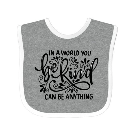Inktastic Inspirational Quote in a World You Can Be Anything Be Kind Gift Baby Boy or Baby Girl Bib
Inktastic Inspirational Quote in a World You Can Be Anything Be Kind Gift Baby Boy or Baby Girl Bib