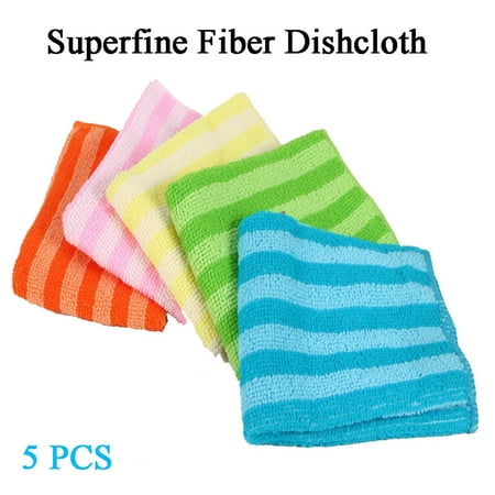 kitchen New 5pcs Dish Cloth Double-Sided Striped Absorbent Dish Cleaning Towels Cleaning Fragarn
kitchen New 5pcs Dish Cloth Double-Sided Striped Absorbent Dish Cleaning Towels Cleaning Fragarn