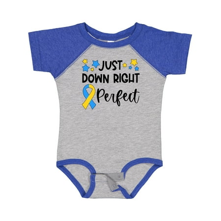 Inktastic Just Down RIght Perfect Down Syndrome Awareness Ribbon Gift Baby Boy or Baby Girl Bodysuit
Inktastic Just Down RIght Perfect Down Syndrome Awareness Ribbon Gift Baby Boy or Baby Girl Bodysuit