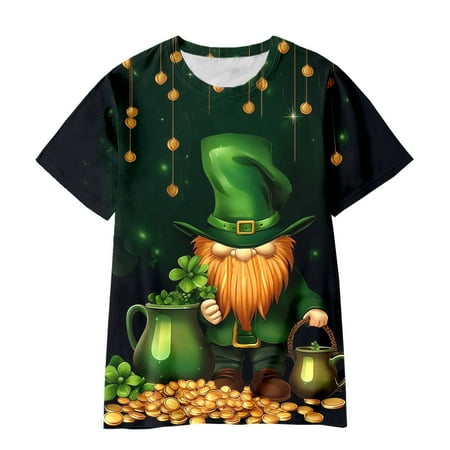 Summer Toddler Boys Girls Short Sleeve St. Patrick s Day Prints T Shirt Tops T Shirts for Baby Boys
Summer Toddler Boys Girls Short Sleeve St. Patrick s Day Prints T Shirt Tops T Shirts for Baby Boys