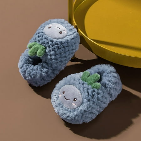 Huilaibazo Autumn Winter Boys Girls Slippers Flat Bottom Soft Lightweight Comfort Cute Cartoon Pineapple Print Fuzzy Slippers
Huilaibazo Autumn Winter Boys Girls Slippers Flat Bottom Soft Lightweight Comfort Cute Cartoon Pineapple Print Fuzzy Slippers