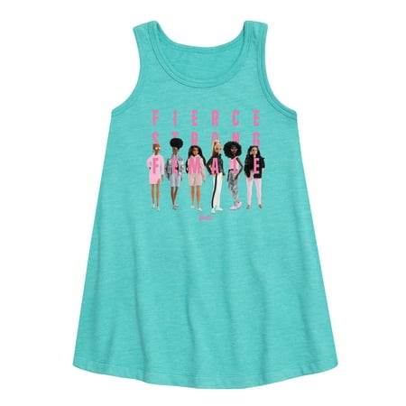 Barbie - Fierce Strong Female - Power Pose - Toddler and Youth Girls A-line Dress
Barbie - Fierce Strong Female - Power Pose - Toddler and Youth Girls A-line Dress