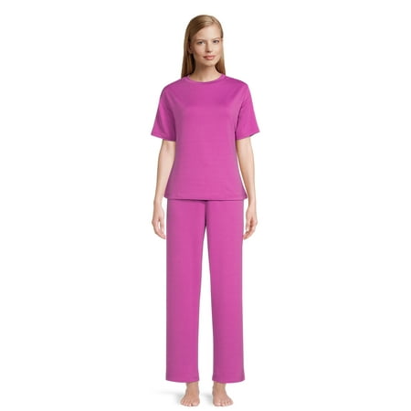 Lissome Women s and Women s Plus Size French Terry Top and Pants Sleep Set 2-Piece
Lissome Women s and Women s Plus Size French Terry Top and Pants Sleep Set 2-Piece