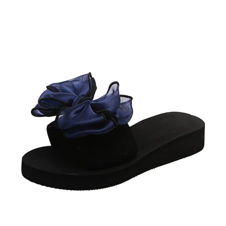 nsendm Slippers for Women House Shoes Fashion Summer Women Slippers Platform Wedge Heel Open Toed Slippers for Women Dark Blue 8
nsendm Slippers for Women House Shoes Fashion Summer Women Slippers Platform Wedge Heel Open Toed Slippers for Women Dark Blue 8