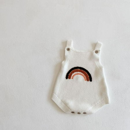 DanceeMangoos 0-24M Newborn Kid Baby Boys Girls Clothes Autumn Winter Knitted Sweater Romper Rainbow Print Jumpsuit Cute Sweet Knitwear
DanceeMangoos 0-24M Newborn Kid Baby Boys Girls Clothes Autumn Winter Knitted Sweater Romper Rainbow Print Jumpsuit Cute Sweet Knitwear