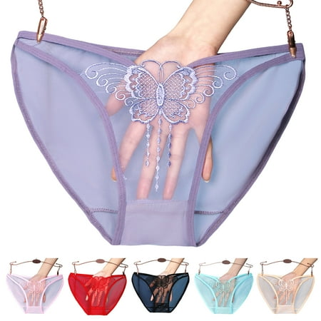 rygai Mid-rise Seamless Embroidery Butterflies Print Women Briefs Ultra-thin Transparent Sexy Underpants Skin Color XL
rygai Mid-rise Seamless Embroidery Butterflies Print Women Briefs Ultra-thin Transparent Sexy Underpants Skin Color XL