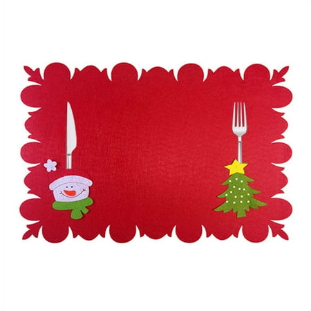 Hesxuno Christmas Decorations Table Top Christmas Table Mat Knife And Fork Cushion 2PC On Clearance
Hesxuno Christmas Decorations Table Top Christmas Table Mat Knife And Fork Cushion 2PC On Clearance