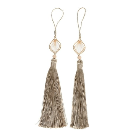 NUOLUX 2pcs Diamond-shaped Tassel Curtain Pendant Delicate Door Handle Hanging Decor
NUOLUX 2pcs Diamond-shaped Tassel Curtain Pendant Delicate Door Handle Hanging Decor