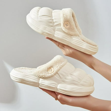 QWZNDZGR Rimocy Winter Warm Home Slippers for Women 2022 New Non Slip Waterproof Cotton Slippers Woman Thick Platform Indoor Plush Shoes
QWZNDZGR Rimocy Winter Warm Home Slippers for Women 2022 New Non Slip Waterproof Cotton Slippers Woman Thick Platform Indoor Plush Shoes