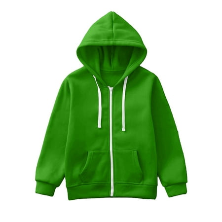 Girl Hoodies Toddlers Sweatshirt Solid Zip Up Jackets Long Sleeve Hoodie Top Boys Girls Kids Coat&jacket Sweatshirts Hoodies Unisex Clothes(Green 4-5 Years)
Girl Hoodies Toddlers Sweatshirt Solid Zip Up Jackets Long Sleeve Hoodie Top Boys Girls Kids Coat&jacket Sweatshirts Hoodies Unisex Clothes(Green 4-5 Years)