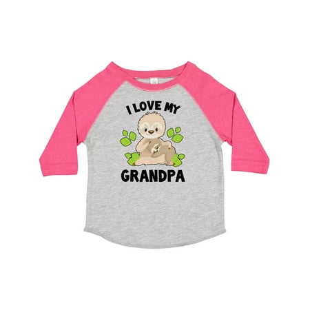 Inktastic Cute Sloth I Love My Grandpa with Green Leaves Gift Toddler Boy or Toddler Girl T-Shirt
Inktastic Cute Sloth I Love My Grandpa with Green Leaves Gift Toddler Boy or Toddler Girl T-Shirt