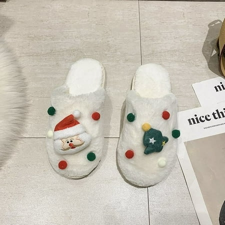 CoCopeaunt Winter Women House Slippers Christmas Series Warm Flat Shoes Female Slip on Home Furry Ladies Slippers
CoCopeaunt Winter Women House Slippers Christmas Series Warm Flat Shoes Female Slip on Home Furry Ladies Slippers