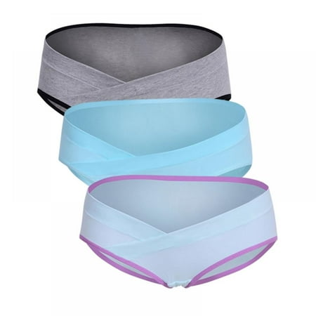 3 Pack Womens Cotton Maternity Underwear Healthy Maternity Pregnancy Panties Postpartum Mother Under Bump Underwear
3 Pack Womens Cotton Maternity Underwear Healthy Maternity Pregnancy Panties Postpartum Mother Under Bump Underwear