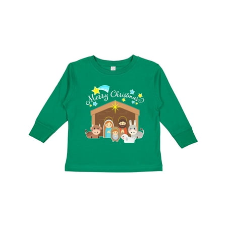 Inktastic Merry Christmas Cute Nativity Scene Gift Toddler Boy or Toddler Girl Long Sleeve T-Shirt
Inktastic Merry Christmas Cute Nativity Scene Gift Toddler Boy or Toddler Girl Long Sleeve T-Shirt