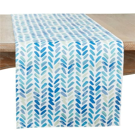 Saro Lifestyle 6555.BL1690B 16 x 90 in. Watercolor Chevron Design Oblong Table Runner Blue
Saro Lifestyle 6555.BL1690B 16 x 90 in. Watercolor Chevron Design Oblong Table Runner Blue