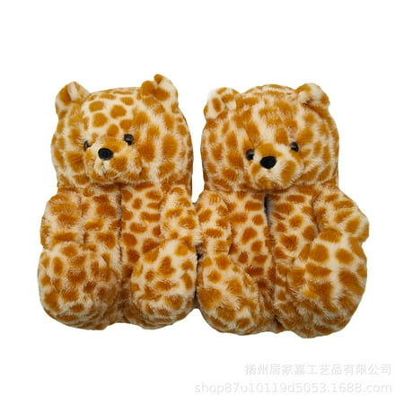 YORTOOB Women s Plush Teddy Bear Slippers Home Indoor Soft Anti-Slip Cute Winter Warm Floor Shoes Slippers Cartoon Fuzzy Animal
YORTOOB Women s Plush Teddy Bear Slippers Home Indoor Soft Anti-Slip Cute Winter Warm Floor Shoes Slippers Cartoon Fuzzy Animal