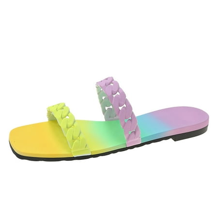 Qufokar Boot Socks for Women Knee High Wide Calf Women Slippers Booties Spring Colorful Summer Women S Chain And Flat Sandals Beach Slippers Fashion Women S Slipper
Qufokar Boot Socks for Women Knee High Wide Calf Women Slippers Booties Spring Colorful Summer Women S Chain And Flat Sandals Beach Slippers Fashion Women S Slipper
