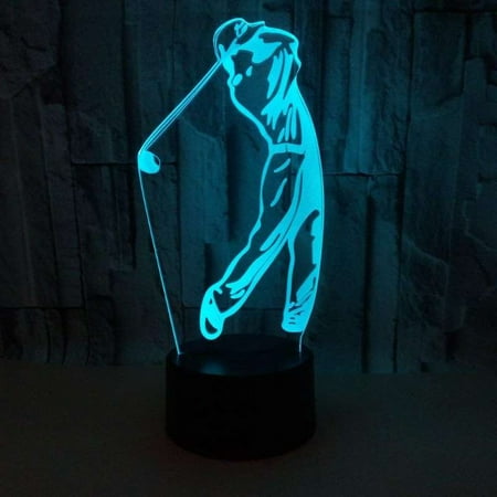 JUST CLEARANCE Sport Series 3D Stereo Vision Lamp Acrylic 7 Colors Changing USB Night Light
JUST CLEARANCE Sport Series 3D Stereo Vision Lamp Acrylic 7 Colors Changing USB Night Light