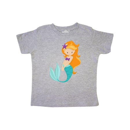 Inktastic Cute Little Mermaid Orange Hair Purple Sea Star Gift Toddler Toddler Girl T-Shirt
Inktastic Cute Little Mermaid Orange Hair Purple Sea Star Gift Toddler Toddler Girl T-Shirt