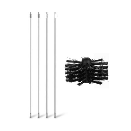 ABIDE Chimney Brush Set Inner Wall Sweeper Removable Rotating Nylon Brushes Dust Remover Vent Pipe Cleaning Tool Household Supplies
ABIDE Chimney Brush Set Inner Wall Sweeper Removable Rotating Nylon Brushes Dust Remover Vent Pipe Cleaning Tool Household Supplies