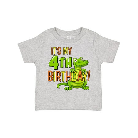 Inktastic It s My 4th Birthday with Cute Green Alligator Gift Toddler Boy or Toddler Girl T-Shirt
Inktastic It s My 4th Birthday with Cute Green Alligator Gift Toddler Boy or Toddler Girl T-Shirt