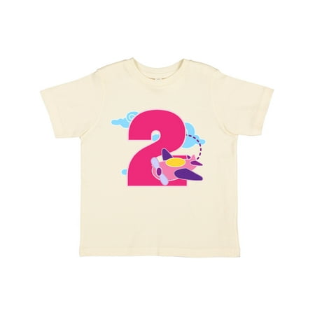 Inktastic 2nd Birthday Airplane Girls Pilot 2 Year Old Gift Toddler Toddler Girl T-Shirt
Inktastic 2nd Birthday Airplane Girls Pilot 2 Year Old Gift Toddler Toddler Girl T-Shirt