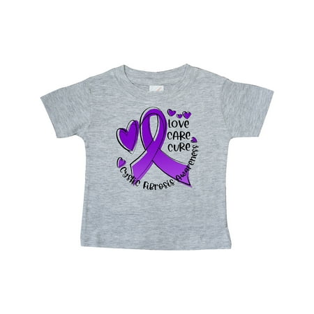 Inktastic Love Care Cure Cystic Fibrosis Awareness Purple Ribbon Gift Baby Boy or Baby Girl T-Shirt
Inktastic Love Care Cure Cystic Fibrosis Awareness Purple Ribbon Gift Baby Boy or Baby Girl T-Shirt