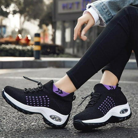 Quealent Women S Walking Shoes Womens Walking Shoes Sock Sneakers Daily Shoes Pull-on Lightweight Comfy Breathable Purple 8.5
Quealent Women S Walking Shoes Womens Walking Shoes Sock Sneakers Daily Shoes Pull-on Lightweight Comfy Breathable Purple 8.5