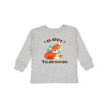 Inktastic Happy Thanksgiving Woodland Fox Gift Toddler Boy or Toddler Girl Long Sleeve T-Shirt
Inktastic Happy Thanksgiving Woodland Fox Gift Toddler Boy or Toddler Girl Long Sleeve T-Shirt