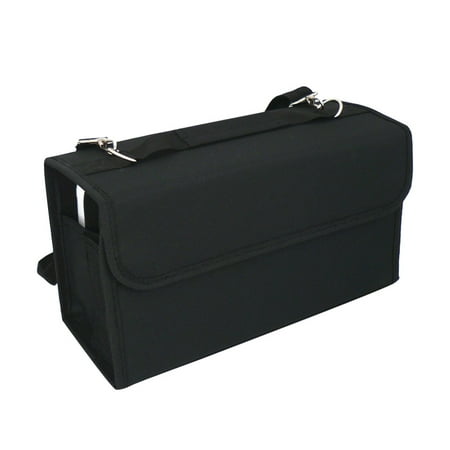 BESTONZON 80 Slots Marker Storage Case with Shoulder Strap Premium Heavy-Duty Nylon Zipper Storage Bag (Black)