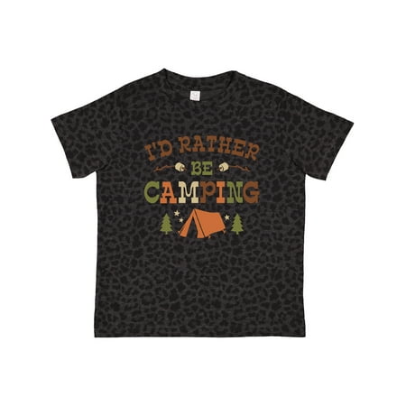 Inktastic Rather Be Camping T1 Gift Toddler Boy or Toddler Girl T-Shirt