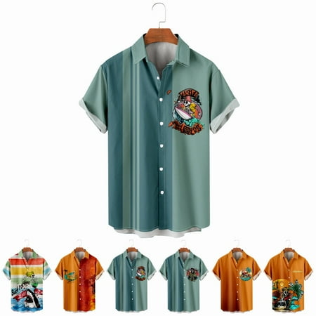 LANLIN Hawaiian Unisex Crewneck T-Shirts Print Slim-Fit Costume Size 100-170/XXS-8XL
LANLIN Hawaiian Unisex Crewneck T-Shirts Print Slim-Fit Costume Size 100-170/XXS-8XL