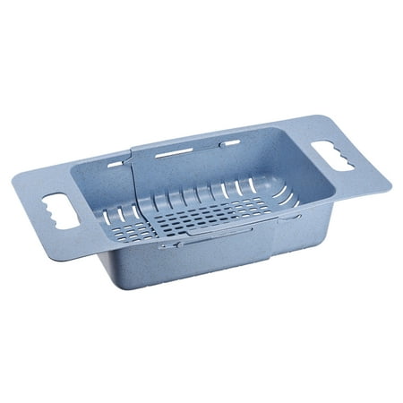Unique Bargains Extendable Over the Sink Strainer Plastic Basket For Fruit 1 Pcs Blue
Unique Bargains Extendable Over the Sink Strainer Plastic Basket For Fruit 1 Pcs Blue