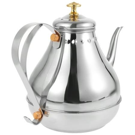 BESTONZON Stainless Steel Tea Pot with Strainer Kitchen Thicken Metal Tea Pot Loose Tea Water Kettle
BESTONZON Stainless Steel Tea Pot with Strainer Kitchen Thicken Metal Tea Pot Loose Tea Water Kettle
