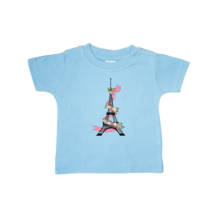 Inktastic Eiffel Tower in Paris with Flowers and Pink Banner Gift Baby Boy or Baby Girl T-Shirt
Inktastic Eiffel Tower in Paris with Flowers and Pink Banner Gift Baby Boy or Baby Girl T-Shirt