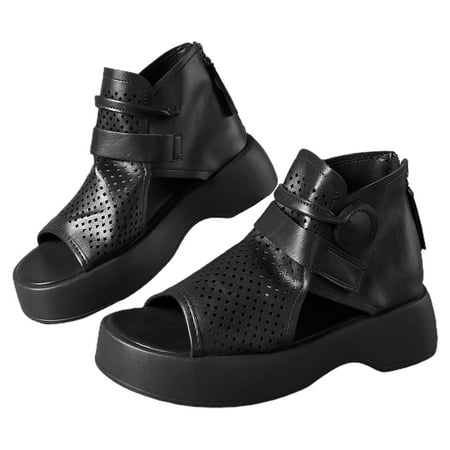 Ruyang Casual Elastic Buckle Flat Roman Shoes Summer Fashion Women s Thick Bottom Sandals Two Strap Heeled Sandals Women
Ruyang Casual Elastic Buckle Flat Roman Shoes Summer Fashion Women s Thick Bottom Sandals Two Strap Heeled Sandals Women