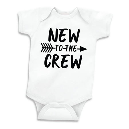 Bump and Beyond Designs New to the Crew Pregnancy Announcement Newborn Clothes (White 3-6 Months)
Bump and Beyond Designs New to the Crew Pregnancy Announcement Newborn Clothes (White 3-6 Months)