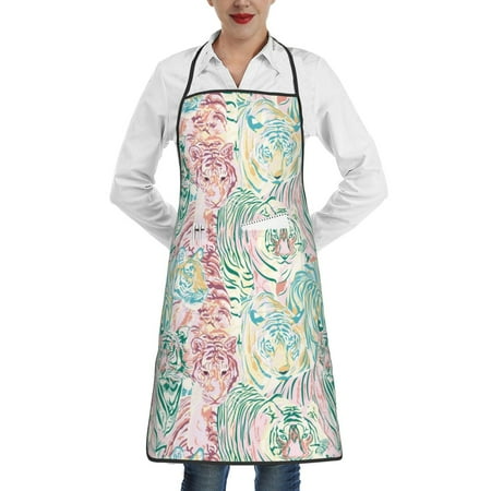 Pofeuu Watercolor Tiger Print Aprons with Pockets Cute Aprons for Kitchen Cooking Server Barber Chef Apron
Pofeuu Watercolor Tiger Print Aprons with Pockets Cute Aprons for Kitchen Cooking Server Barber Chef Apron