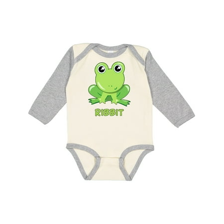 Inktastic Ribbit Cute Green Frog Gift Baby Boy or Baby Girl Long Sleeve Bodysuit
Inktastic Ribbit Cute Green Frog Gift Baby Boy or Baby Girl Long Sleeve Bodysuit