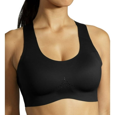 Women s Brooks 350084 Dare Crossback 2.0 DriLayer Sports Bra (Black 34DD/E)