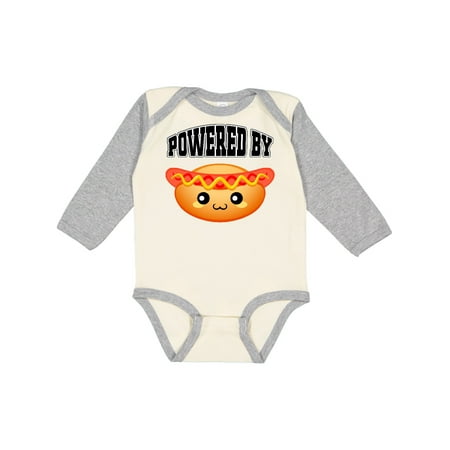 Inktastic Hot Dog Powered By Hotdogs Gift Baby Boy or Baby Girl Long Sleeve Bodysuit
Inktastic Hot Dog Powered By Hotdogs Gift Baby Boy or Baby Girl Long Sleeve Bodysuit