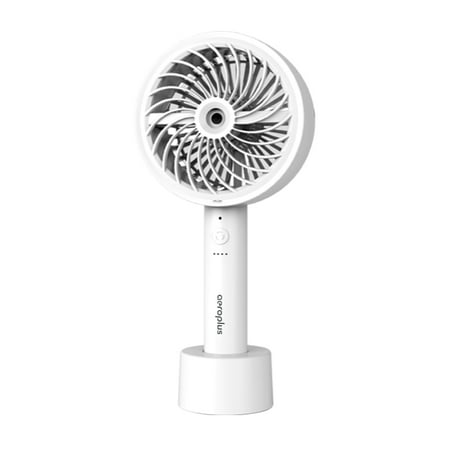 Aeroplus GF3MW 5 in USB Rechargeable Portable 5 Spd Handheld Personal MISTING Fan with Desktop Dock White
Aeroplus GF3MW 5 in USB Rechargeable Portable 5 Spd Handheld Personal MISTING Fan with Desktop Dock White
