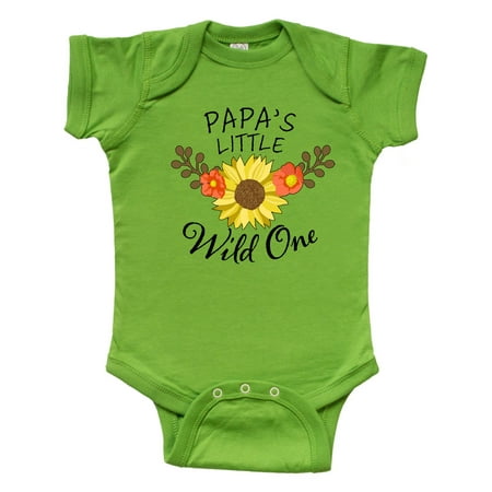 Inktastic Papa s Little Wild One with Beautiful Sunflower Gift Baby Boy or Baby Girl Bodysuit
Inktastic Papa s Little Wild One with Beautiful Sunflower Gift Baby Boy or Baby Girl Bodysuit