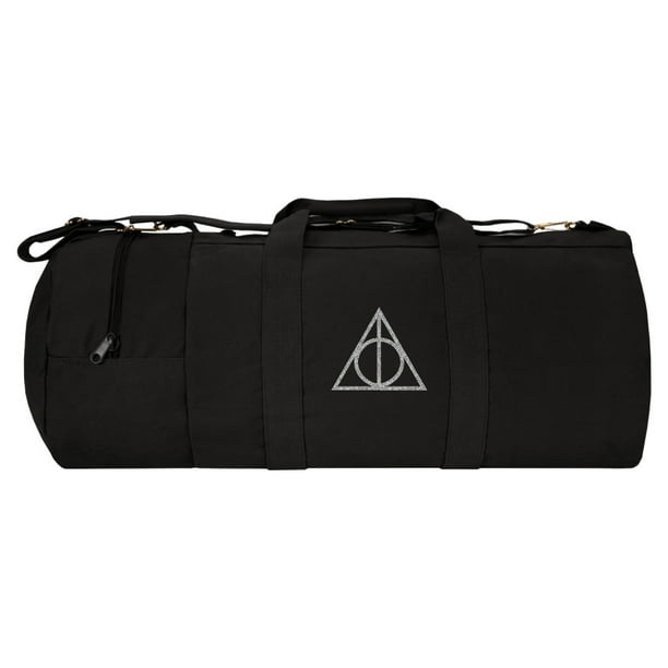 Deathly Hallows Harry Potter 30” Double Ender Duffel Sport Bag, Detachable Strap
