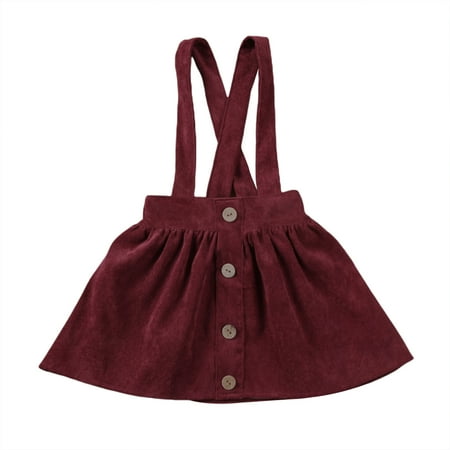 Baby Girls Solid Suspender Dress Bowknot Button Sleeveless Strap Backless Ruffle Velvet Dress
Baby Girls Solid Suspender Dress Bowknot Button Sleeveless Strap Backless Ruffle Velvet Dress