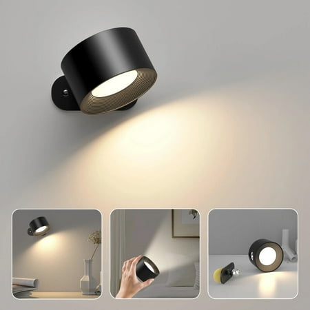 Wall Lamp LED Wall Sconce Rechargeable Touch Control Cordless Wall Light for Reading Bedside
Wall Lamp LED Wall Sconce Rechargeable Touch Control Cordless Wall Light for Reading Bedside