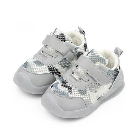 Boys And Girls Children Sneakers Breathable Hook Loop Non Slip Soft Sole Sneakers Gray 20
Boys And Girls Children Sneakers Breathable Hook Loop Non Slip Soft Sole Sneakers Gray 20